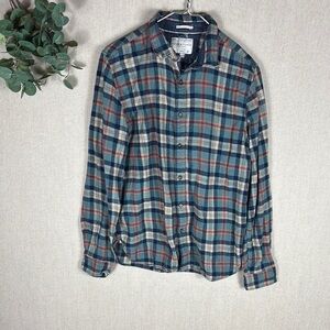 Denim & Flower > Plaid Button Down Shirt Large/42